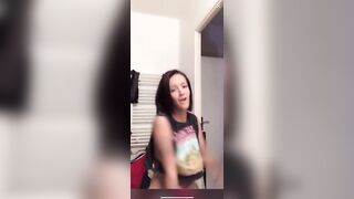 Live TikTok Flashing: Big tits girl ♥️♥️ #3