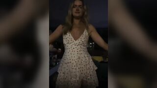 Live TikTok Flashing: Late Night Party Slip #3