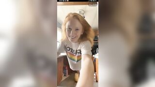 Live TikTok Flashing: Nice slip #1