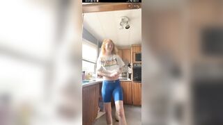 Live TikTok Flashing: Nice slip #2