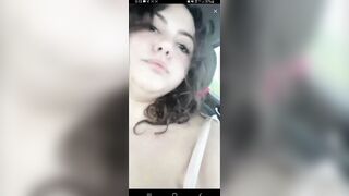 Live TikTok Flashing: Car Bikni Slip 2 ♥️♥️ #4