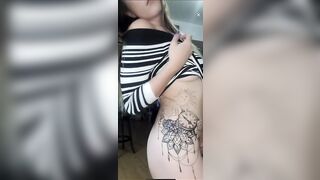 Live TikTok Flashing: Pussy slip #4