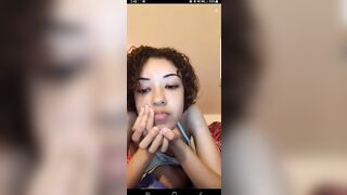 Live TikTok Flashing: French girl. #1