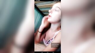 Live TikTok Flashing: Bit of nip #1