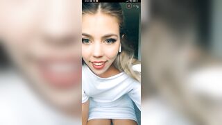 Live TikTok Flashing: Just happened veganistarae #1