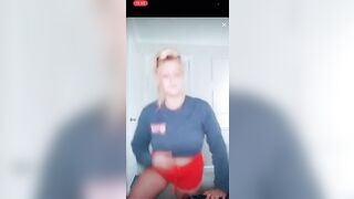 Live TikTok Flashing: Repost of my old one from another group @breebree1997 #3