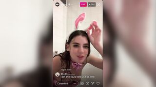 Live TikTok Flashing: raviry21 got drunk again tonight #1