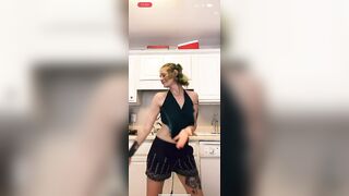 Live TikTok Flashing: Live Now - jumps and dances all over #2