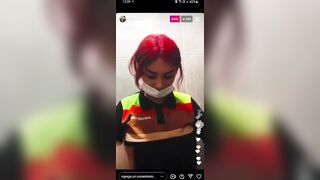 Live TikTok Flashing: flash boobs #2