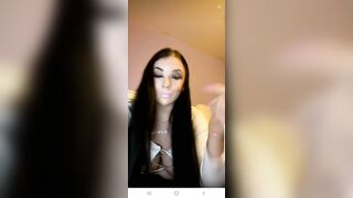 Live TikTok Flashing: Titty slip on live #3