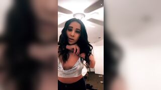 Live TikTok Flashing: Nip slip hot legal teen. #1