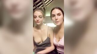 Live TikTok Flashing: Perfect nip slip. #1