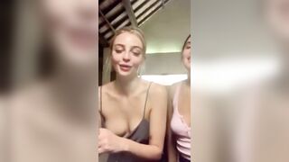 Live TikTok Flashing: Perfect nip slip. #4