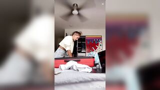 Live TikTok Flashing: 18yo multiple nip slips #4