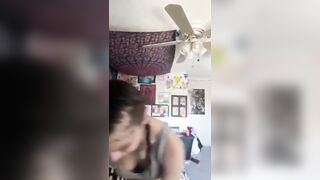 Live TikTok Flashing: Pussy changing clothes #3