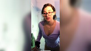 Live TikTok Flashing: Changing panties pussy flash #1