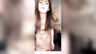 Downblouse creates quick nipslip