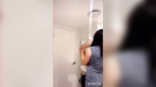 Live TikTok Flashing: Slight up shorts and lovely upskirt #1