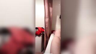 Live TikTok Flashing: French girl took a shower while she was on live, but made a big ooooops #2