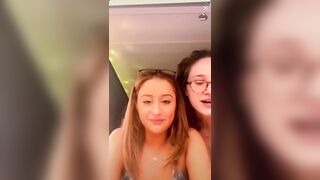 Live TikTok Flashing: Lovely nip slip. #1