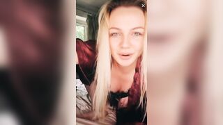 Live TikTok Flashing: Pussy lip slip #1