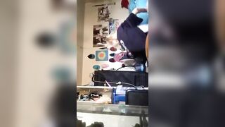 Live TikTok Flashing: 19YO upskirt #2