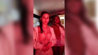 Live TikTok Flashing: Bent over upskirt 18yo (Just caught it) #4