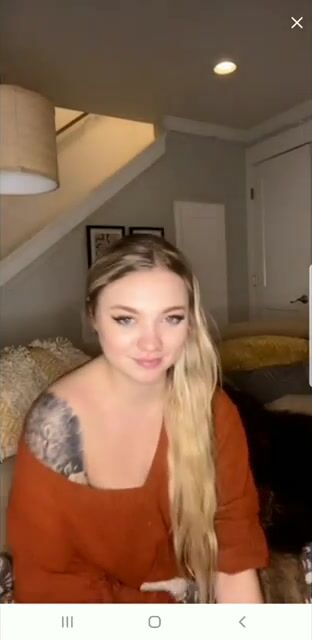 Boob slip on TikTok Live