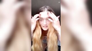 Live TikTok Flashing: Kick upshorts, then lip slip at the end. #3