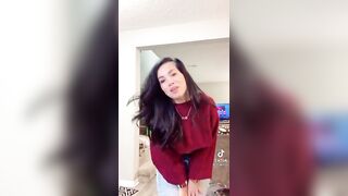 Live TikTok Flashing: Anyone have lives of her? She apparently had recent slips on live but I missed them #3