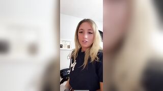 Live TikTok Flashing: Yes finally caught a nip slip from her♥️♥️ #1