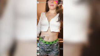 Live TikTok Flashing: highlight reel for IG girl #4