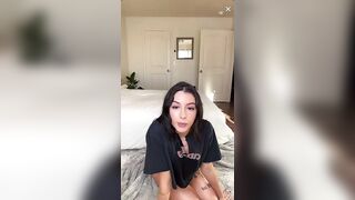 Live Slips: Sweet Aliya nipslip on TikTok live #4