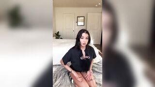 Live Slips: Sweet Aliya nipslip on TikTok live #3