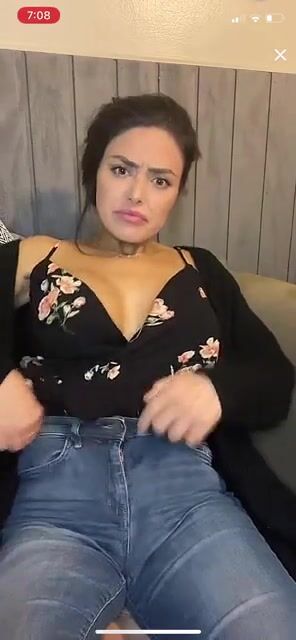 A little slip. No nipple, but a little areola
