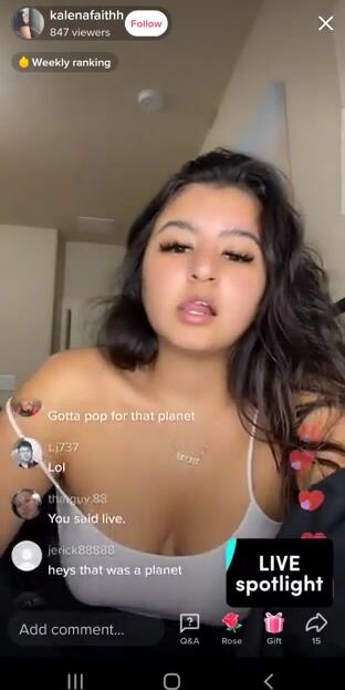 Someone sent $300 for this ♥️ no one join her live anymore