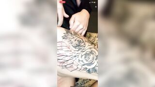 Live Slips: I asked for a tattoo tour and boom #1