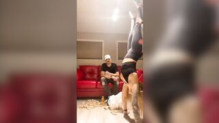 Live Slips: Pt2 of drunk handstands♥️♥️ #2