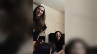 Girls Getting Pantsed: Pantsed her friend on TikTok #1