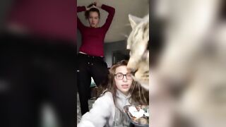 Girls Getting Pantsed: Periscope Pantsing #3