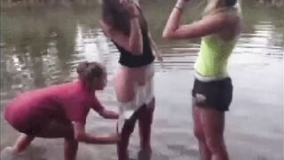 Girls Getting Pantsed: X post #3