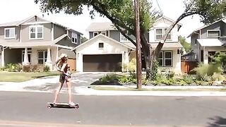 Public Nudity: Skateboarding #1