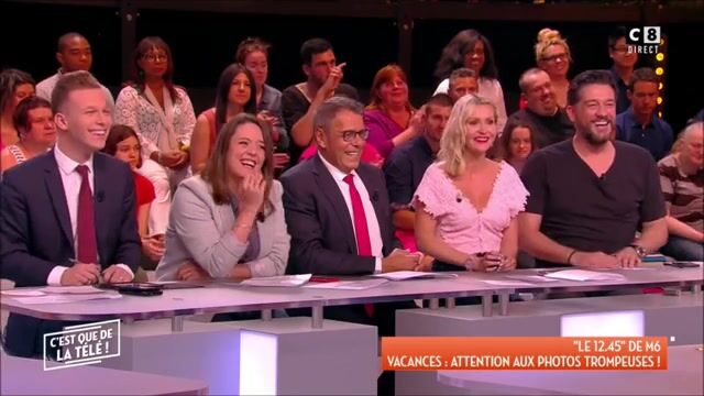 Unexpected plot on national french tv