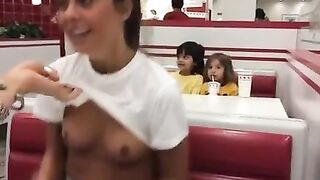 Flashing Boobs: What is he saying at the beginning? #3