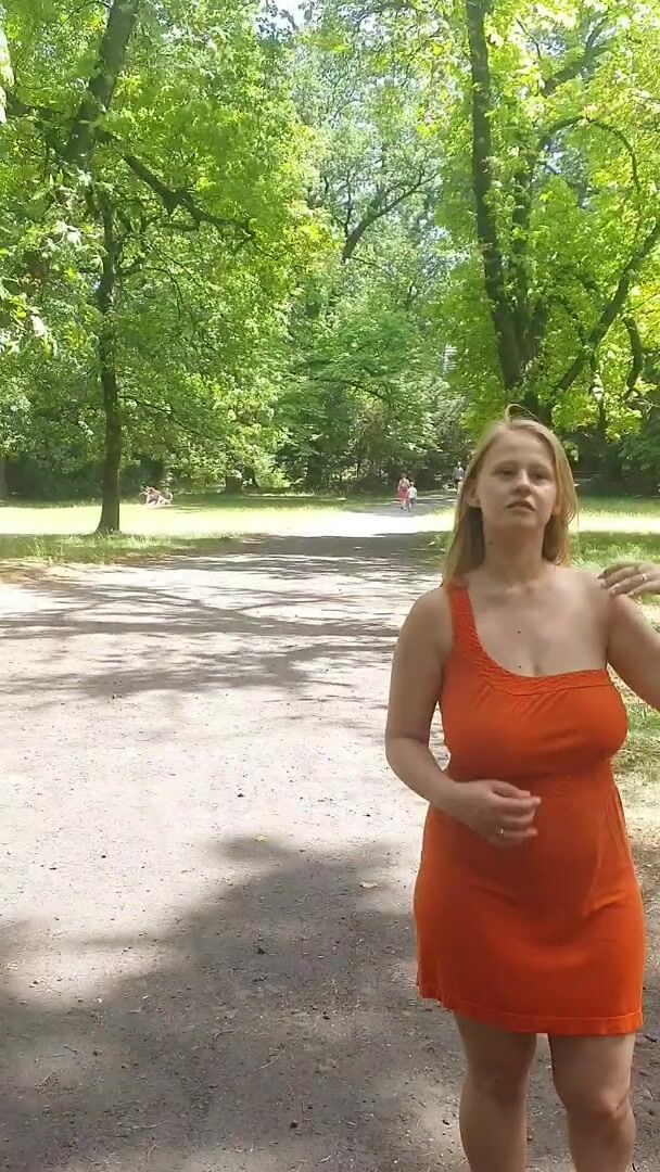 A quick flashing because a lot of people were in this park